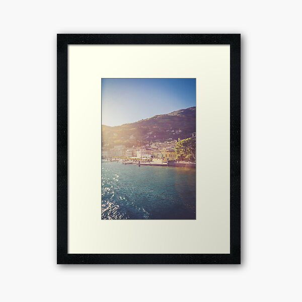 Gardasee II Gerahmter Kunstdruck