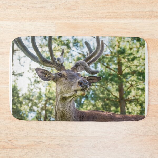 Item preview, Portrait of a majestic red deer designed and sold by AlbertMi.