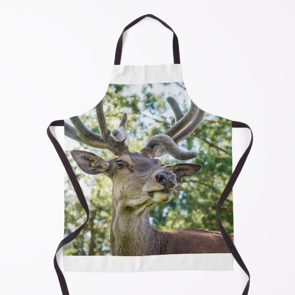 Item preview, Portrait of a majestic red deer designed and sold by AlbertMi.