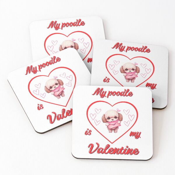 Item preview, My poodle is my valentine designed and sold by BajoTShop.