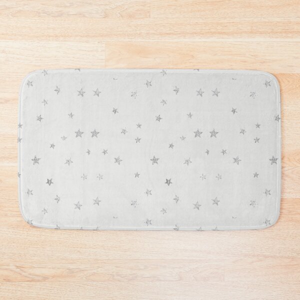 Item preview, Pretty Y2K Glitter Stars Design in Silver designed and sold by Femme Pastel Collective.