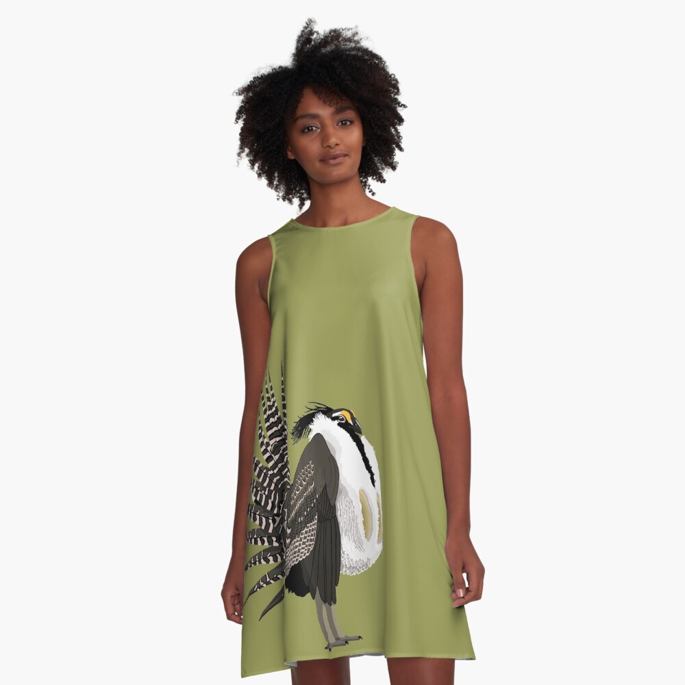 Item preview, A-Line Dress designed and sold by BennuBirdy.