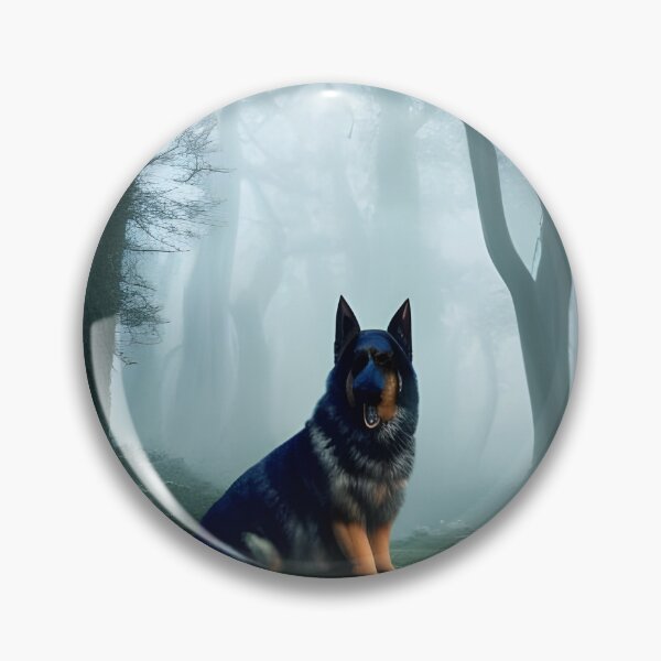 Item preview, German Shepherd in haunted forest. German shepherd mamma. German shepherd momma. designed and sold by Doggymadness.