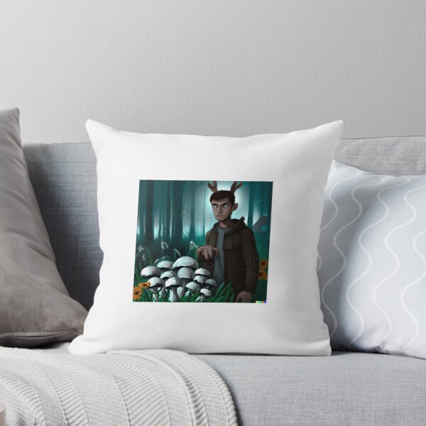 Item preview, Will graham and mushrooms in the woods, Hannibal lector designed and sold by cow boy.