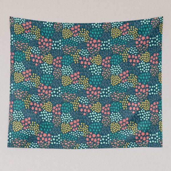Item preview, Blooming Flower Garden - Floral, Spring Time, Abstract designed and sold by JosianeVlitos.