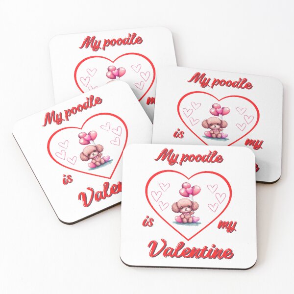 Item preview, My poodle is my valentine designed and sold by BajoTShop.
