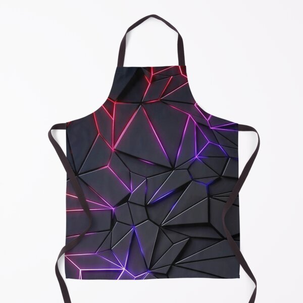 Item preview, id66-Neon shine, three-dimensional, crystal and broken glass, geometric pattern, leon light design, Gray tones, Color Leon lights, broken particle design designed and sold by bcbutika.