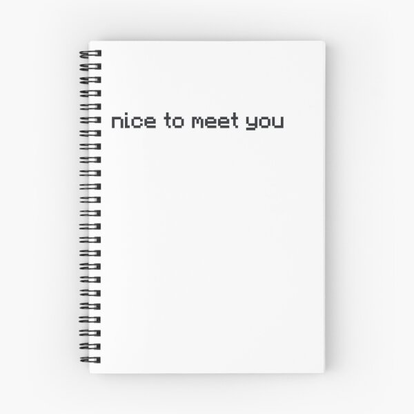 Item preview, Nice to meet you designed and sold by jamcaYT.