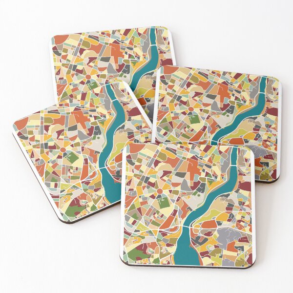 Item preview, Illustrated Map of Porto, Portugal  designed and sold by kbracey-meraki.