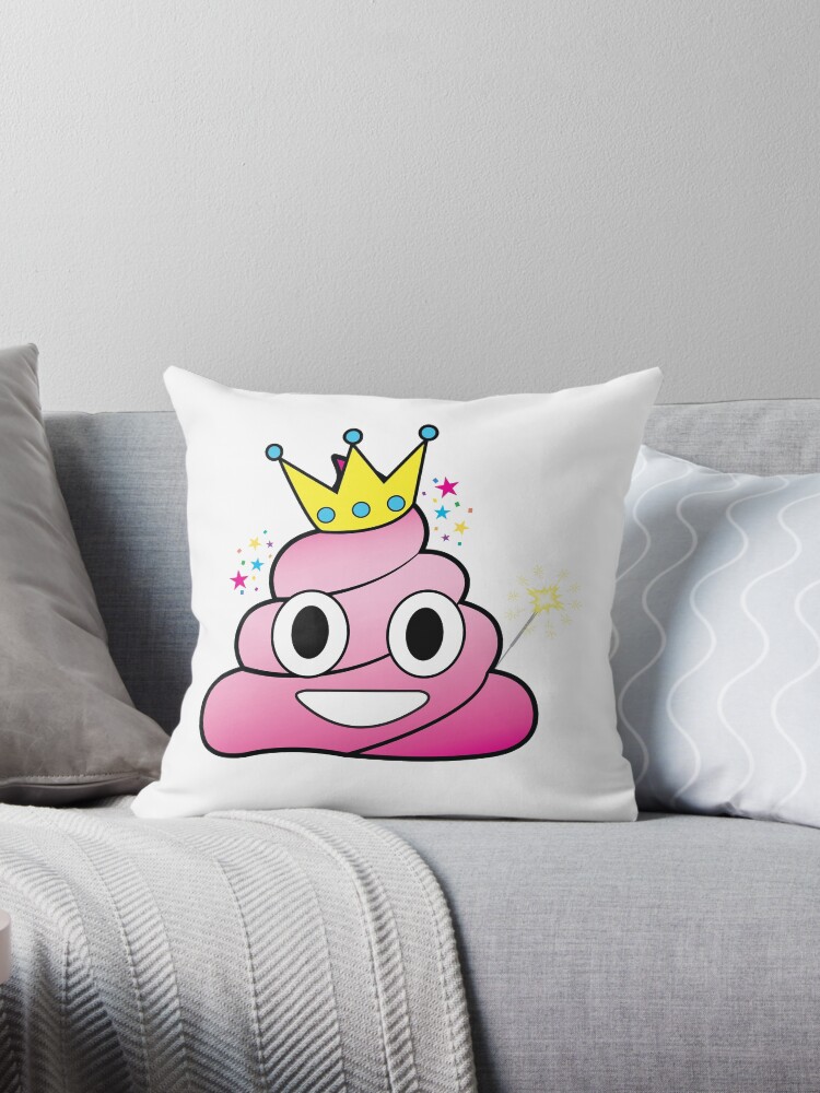 Poop emoji pillow clearance pink