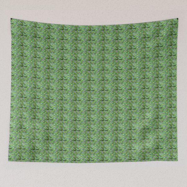 Item preview, Pattern - Green Tiles designed and sold by seprinious.