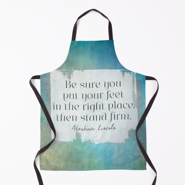 Item preview, Stand Firm Abraham Lincoln motivational quote designed and sold by art64.