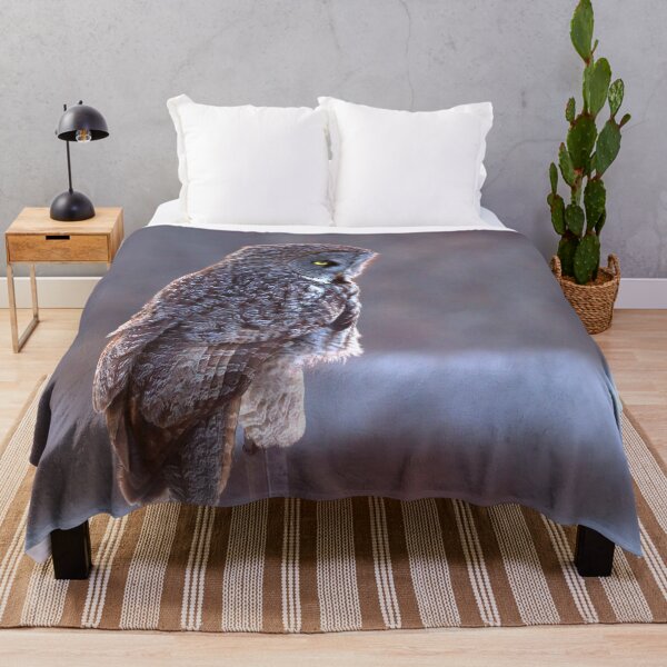 Item preview, Surreal Great Gray Owl designed and sold by locustgirl.