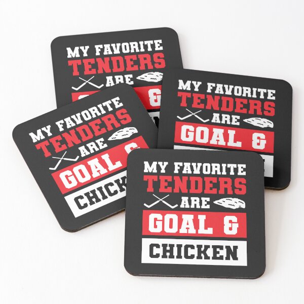 Item preview, Copy of My Favorite Tenders Are Goal & Hockey Mom Chicken Tenders Tendies designed and sold by yelly123.