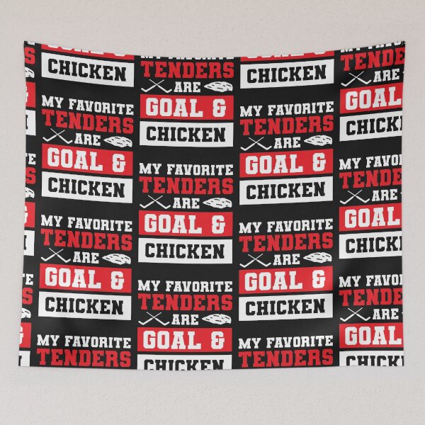 Item preview, Copy of My Favorite Tenders Are Goal & Hockey Mom Chicken Tenders Tendies designed and sold by yelly123.