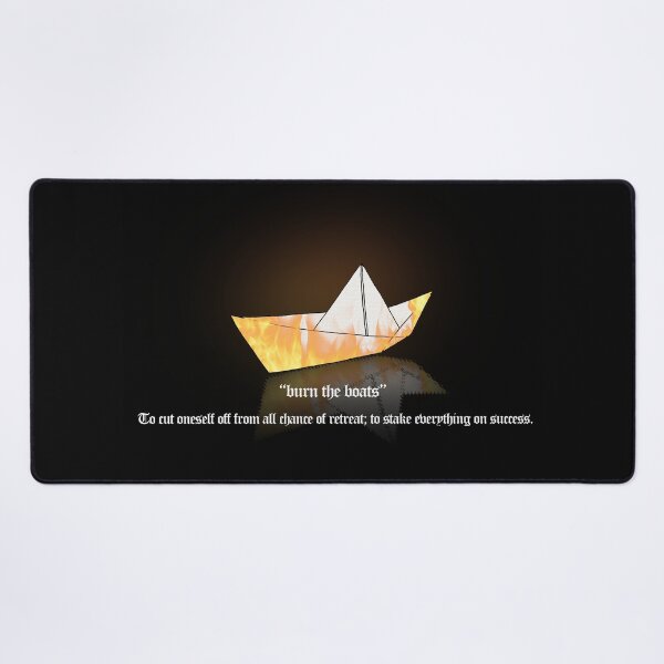 Item preview, burn the boats designed and sold by EDRdraws.