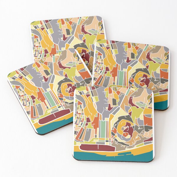 Item preview, Copy of Illustrated Map of Lion, Portugal  designed and sold by kbracey-meraki.
