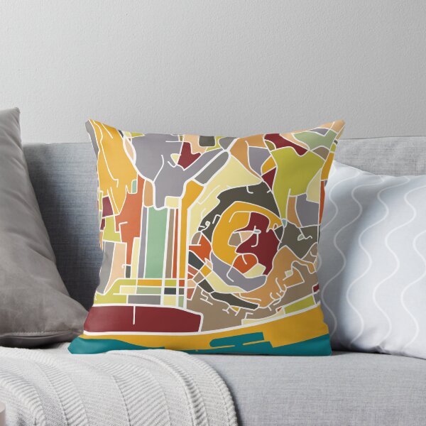 Item preview, Copy of Illustrated Map of Lion, Portugal  designed and sold by kbracey-meraki.