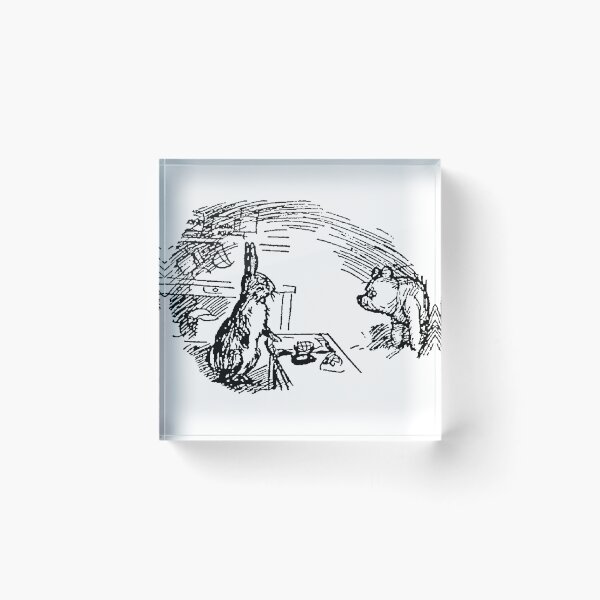 Item preview, Winnie the Pooh Stuck at Rabbit's House designed and sold by Amy Olsen.