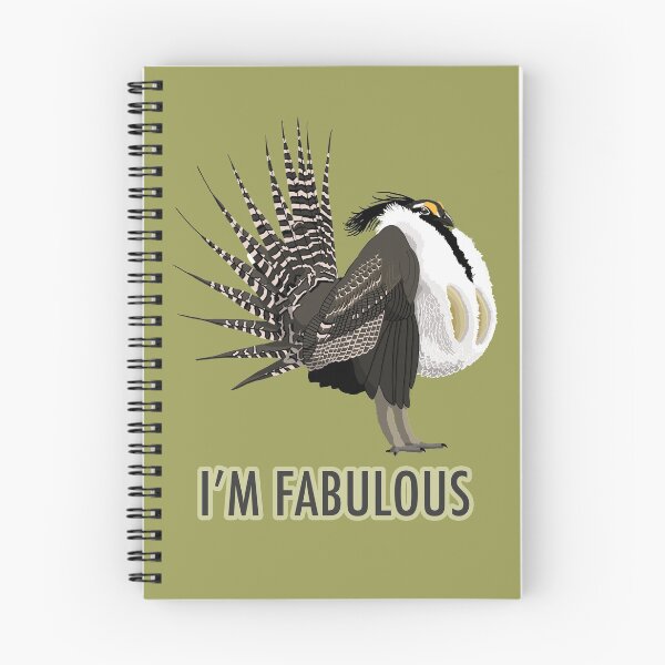 Item preview, Fabulous Gunnison Sage-Grouse (support the Bird Conservancy of the Rockies) designed and sold by BennuBirdy.