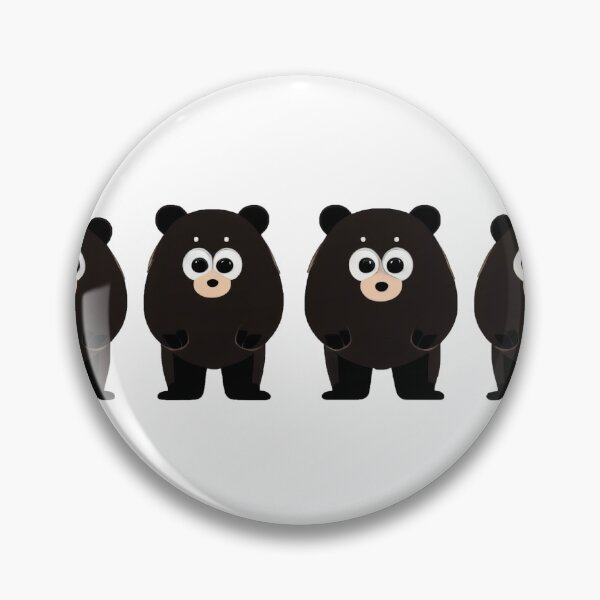 Item preview, Cute group of black bears designed and sold by bootifull.