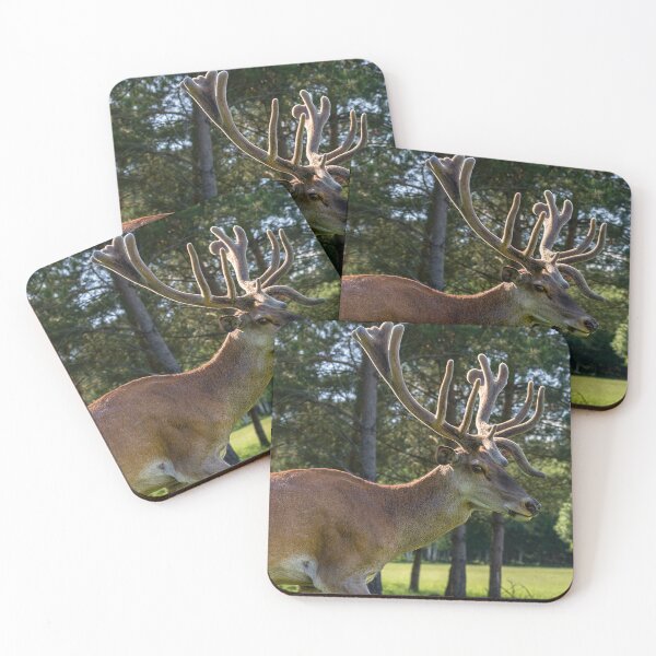 Item preview, Portrait of a majestic red deer designed and sold by AlbertMi.
