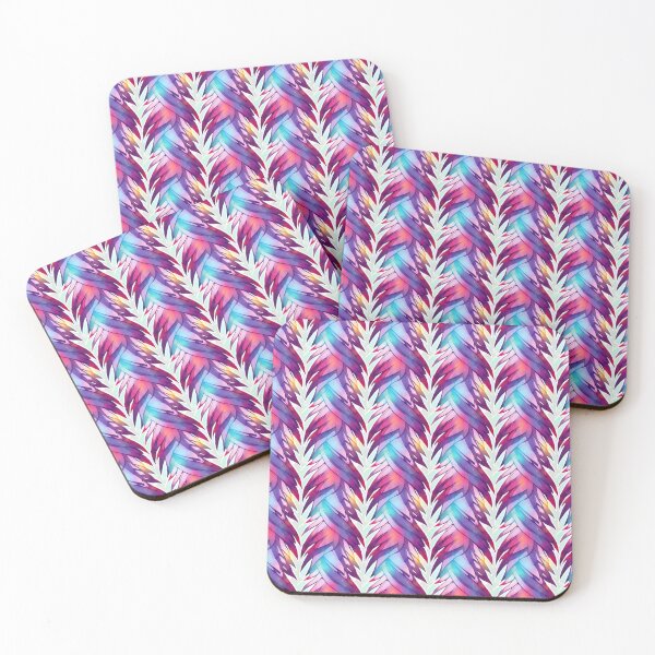 Item preview, Trendy Tiled Botanical Pattern with Warm and Cool Colors designed and sold by CasualCommander.