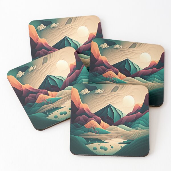 Item preview, Landscape #93 designed and sold by Cheese Design Studio.