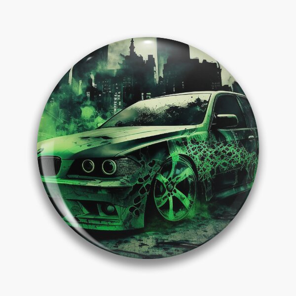Item preview, Super Car Drifting In Night Downtown designed and sold by MyFavorTee.