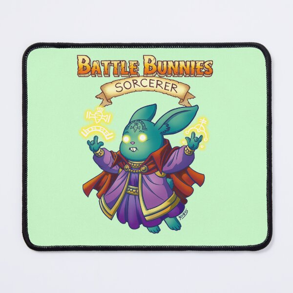 Item preview, Battle Bunnies Hechicero w Logo designed and sold by Rubus.