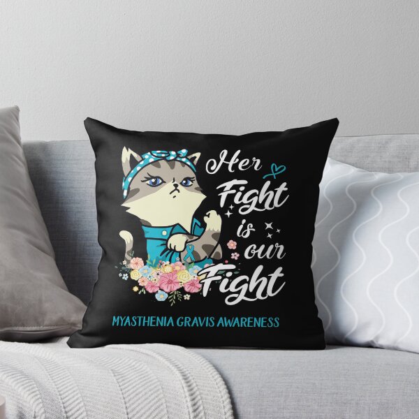 Item preview, Myasthenia Gravis Awareness - Her Fight is our Fight designed and sold by RekaJoJo.