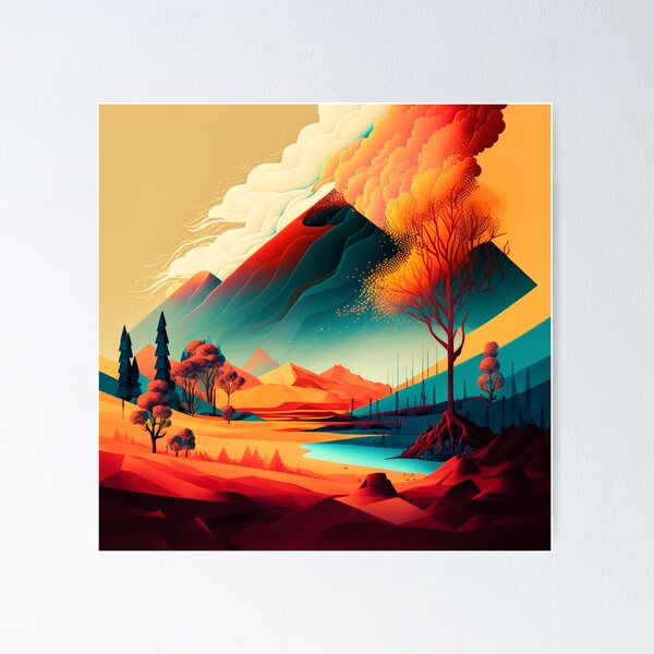 Artikelvorschau, Landschaft Nr. 94 entworfen und verkauft von Cheese Design Studio.