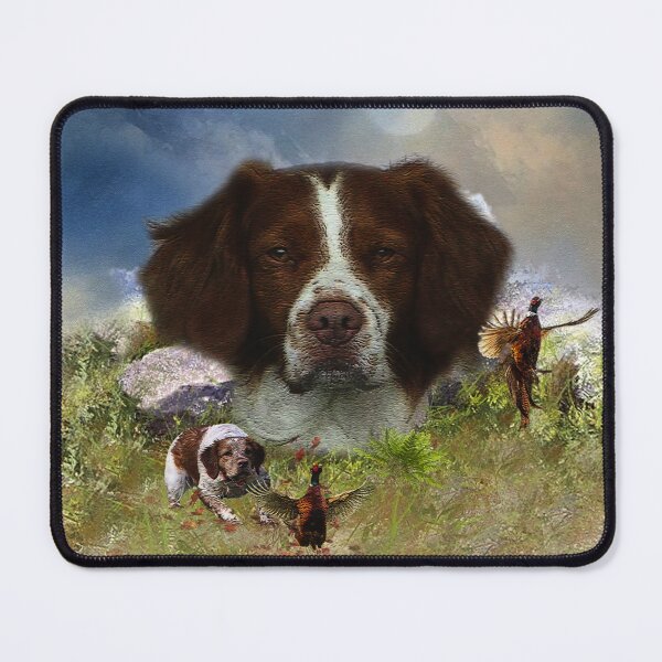 Item preview, Brittany Spaniel , Pheasant hunting art  designed and sold by TammyHunterArt.