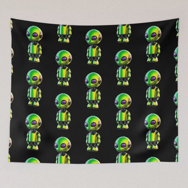 Item preview, The Little Green Aliens Are Coming to Earth (Landing on Shirts and Merch, that is) designed and sold by markmm9.