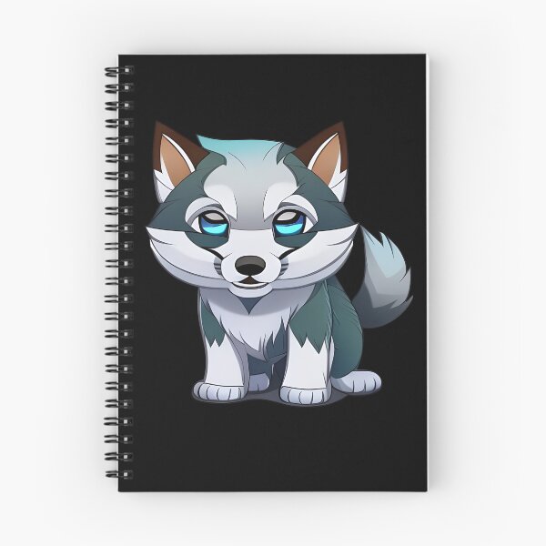 Item preview, Cute husky, cartoon drawing, Ai Generated Art  designed and sold by ACC .
