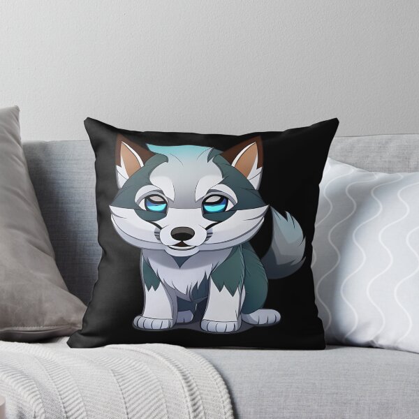Item preview, Cute husky, cartoon drawing, Ai Generated Art  designed and sold by ACC .