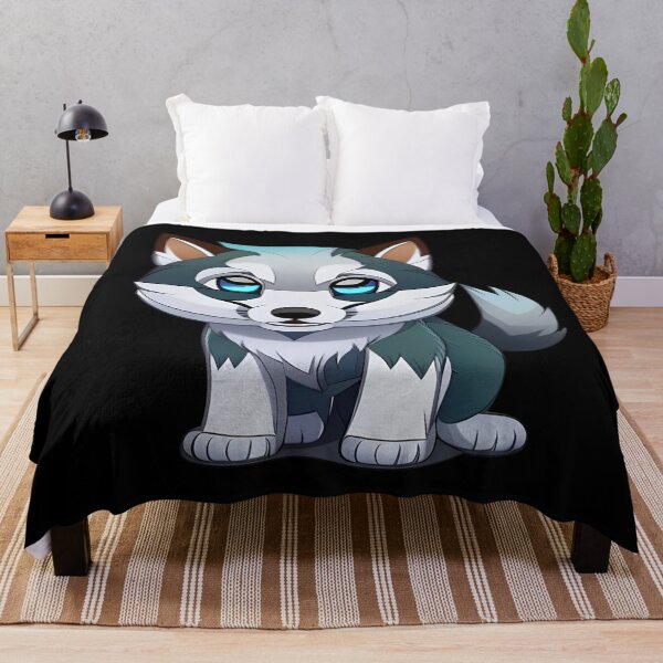 Item preview, Cute husky, cartoon drawing, Ai Generated Art  designed and sold by ACC .