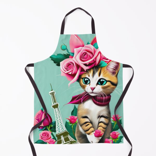 Item preview, Cute cat in Paris designed and sold by Laccy.