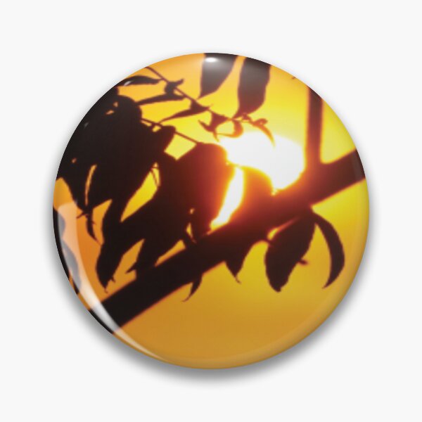 Item preview, Orange sun through the tree leaves designed and sold by ForecastVSN.