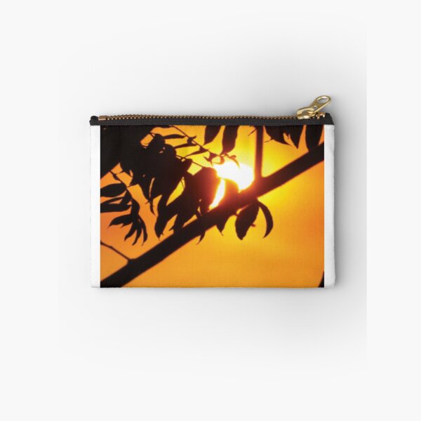 Item preview, Orange sun through the tree leaves designed and sold by ForecastVSN.