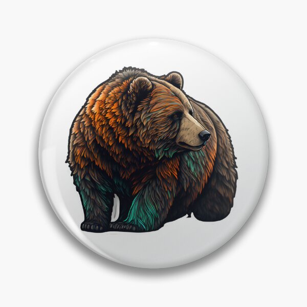 Item preview, Grizzly Bear Cell Shaded designed and sold by natejahnke.