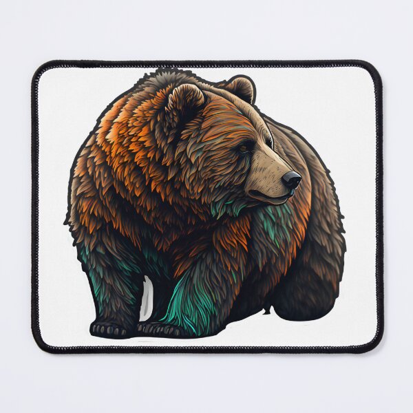 Item preview, Grizzly Bear Cell Shaded designed and sold by natejahnke.
