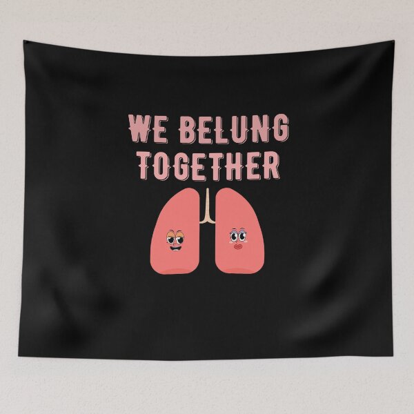 Item preview, We BeLung Together Respiratory Therapist Couples Valentines Day designed and sold by Raiko-art.