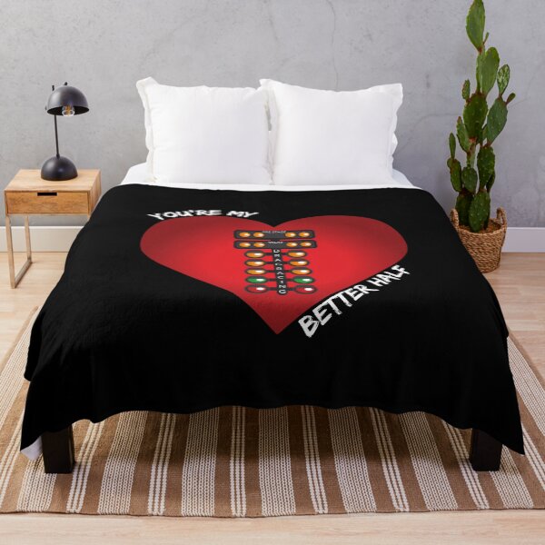 Item preview, You're My Better Half Drag Racing Valentines Day Heart Racer Racing designed and sold by CarantinedChaos.
