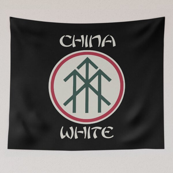 Artikelvorschau, Weißes China-Logo entworfen und verkauft von niamhurst.