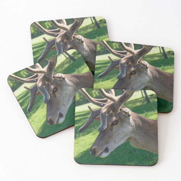 Item preview, Portrait of a majestic red deer designed and sold by AlbertMi.