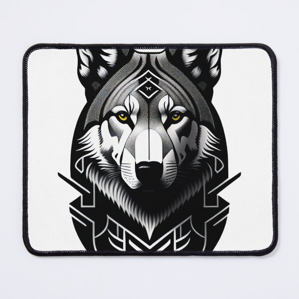 Item preview, Wolf Tribal Design designed and sold by MJBPrimt.
