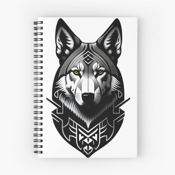 Item preview, Wolf Tribal Design designed and sold by MJBPrimt.