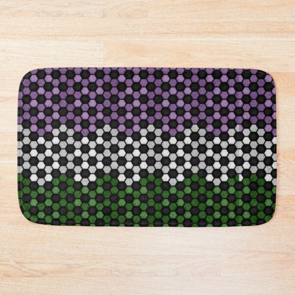 Item preview, Seamless Football Pattern in Genderqueer Pride Flag Colors designed and sold by LiveLoudGraphic.