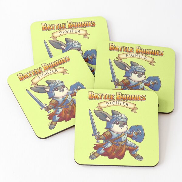 Item preview, Battle Bunnies Fighter w Logo designed and sold by Rubus.